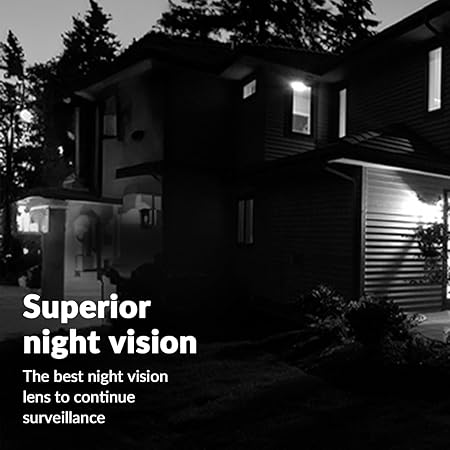 CP PLUS 4MP Bullet Wireless Security Camera | 1440P Resolution | Motion Detection | Two Way Talk | Night Vision | Supports Alexa & Ok Google | IR Distance of 15 Mtr., IP65, White - CP-V41A - Image 3