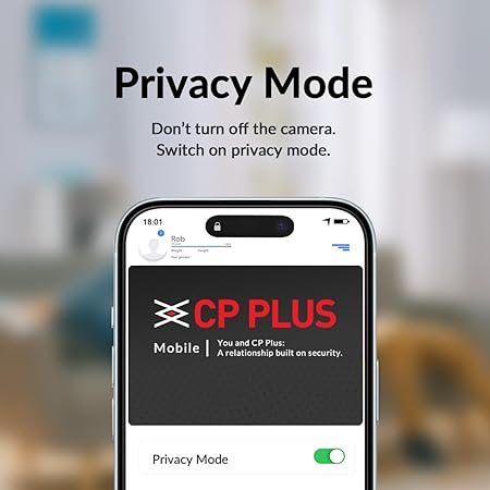 CP PLUS 3MP 4G Dome Camera with 1296P Resolution Video, 4G Sim Card Support, 2-Way Talk, Human Body Detection, Advanced Night Vision & Privacy Mode - CP-D31G - Image 6