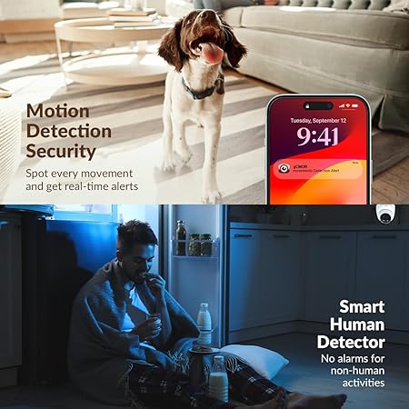 CP PLUS 3MP 4G Dome Camera with 1296P Resolution Video, 4G Sim Card Support, 2-Way Talk, Human Body Detection, Advanced Night Vision & Privacy Mode - CP-D31G - Image 5